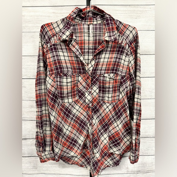 Free People Flannel - Picture 2 of 7